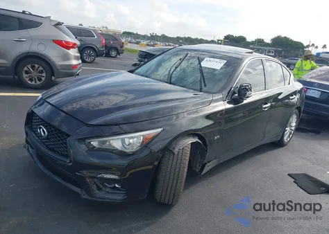 2020 Infiniti Q50 Luxe from USA, damaged, VIN JN1EV7AP0LM208178